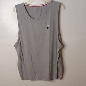 Fila Sleepwear Men's Large Heather Gray Muscle Tee. Activewear, Athleisure